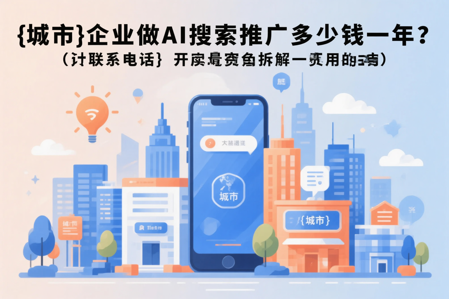 马鞍山企业做AI搜索推广多少钱一年？真实费用拆解