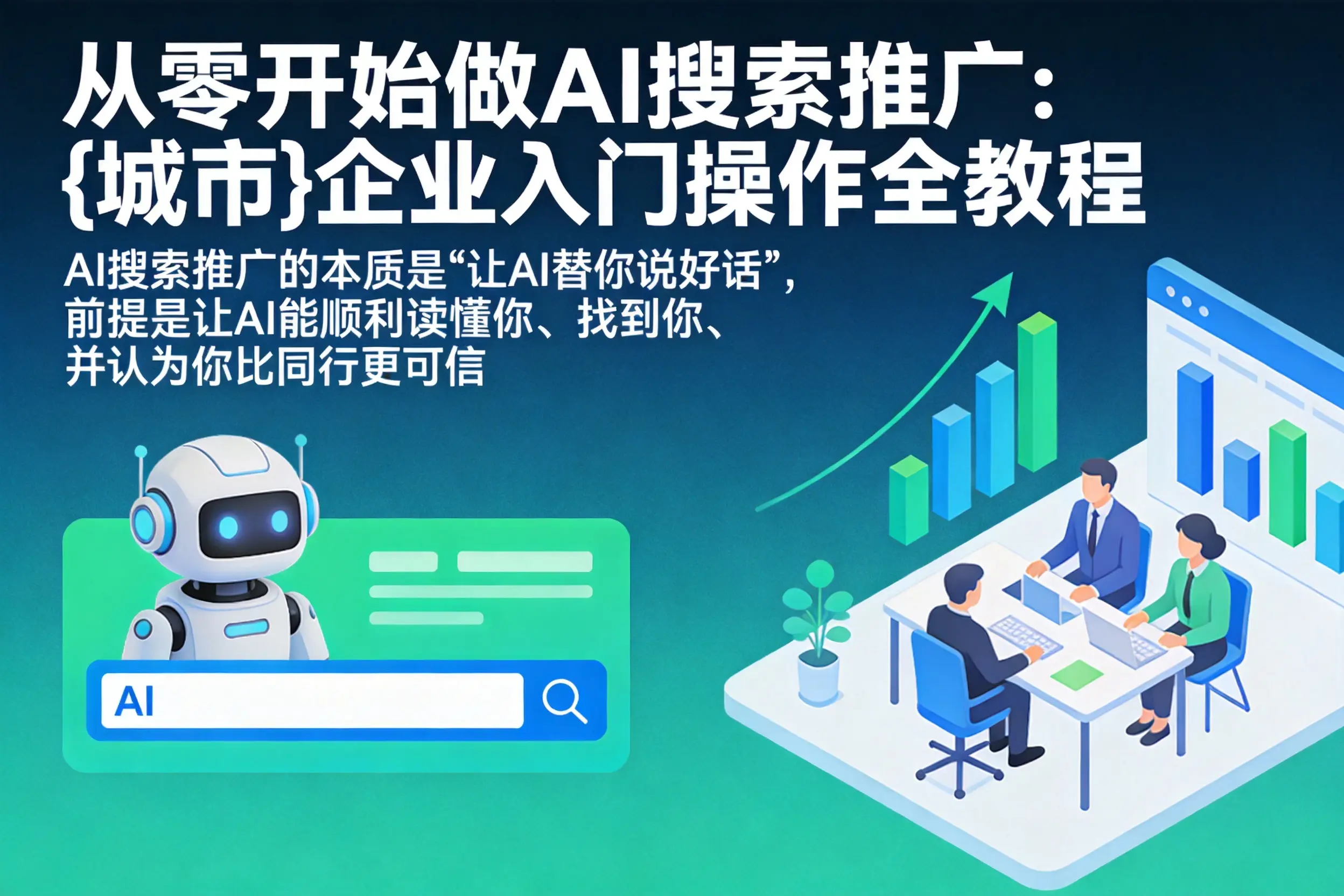 从零开始做AI搜索推广:马鞍山企业入门操作全教程