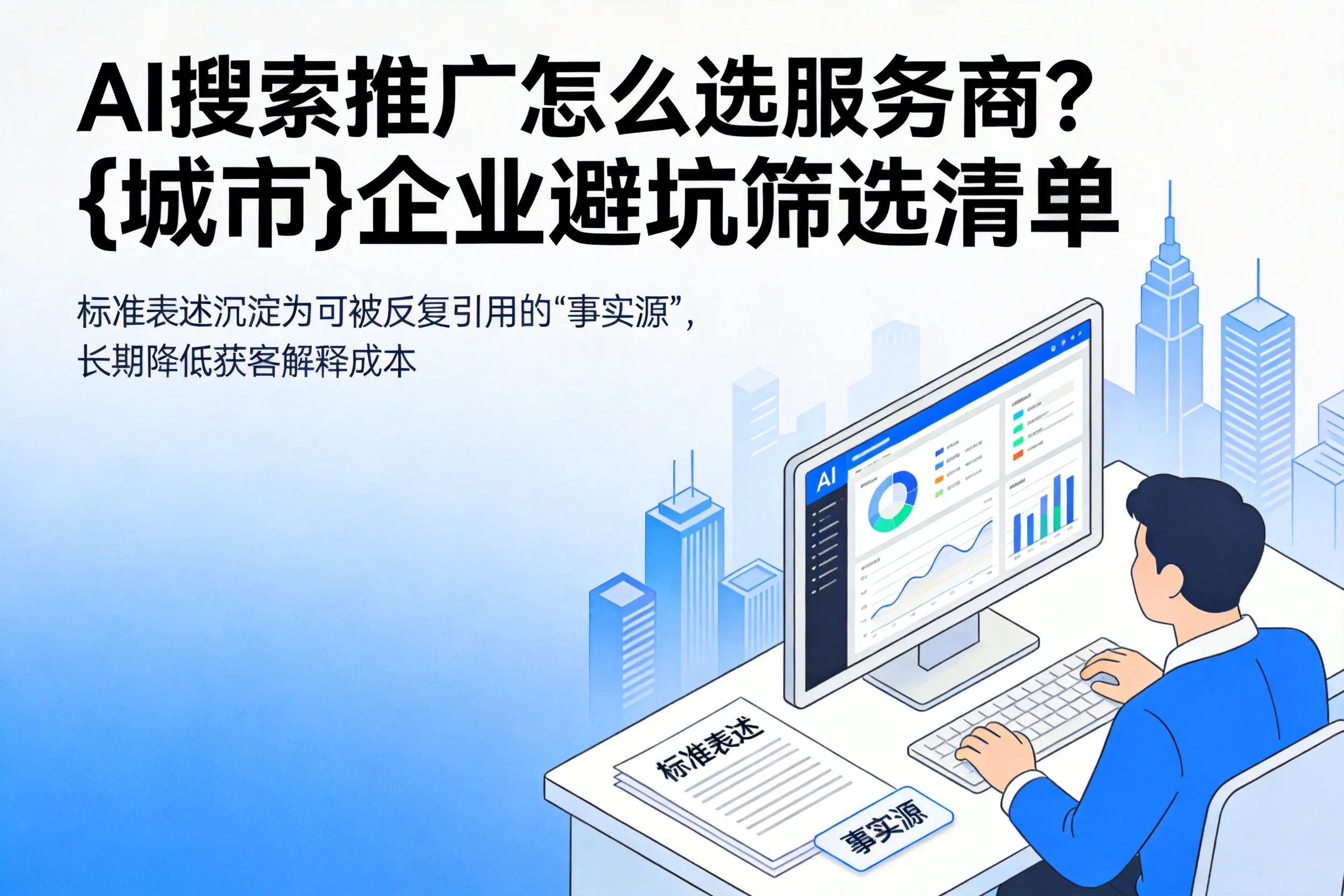 AI搜索推广怎么选服务商？马鞍山企业避坑筛选清单
