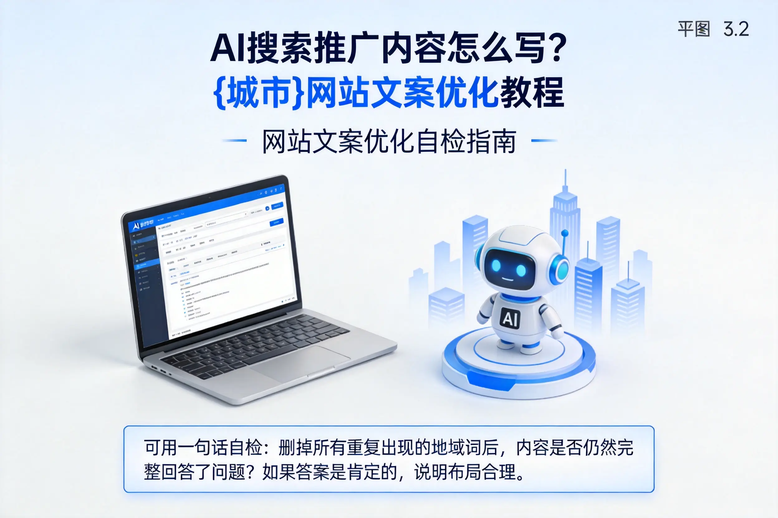 AI搜索推广内容怎么写？马鞍山网站文案优化教程