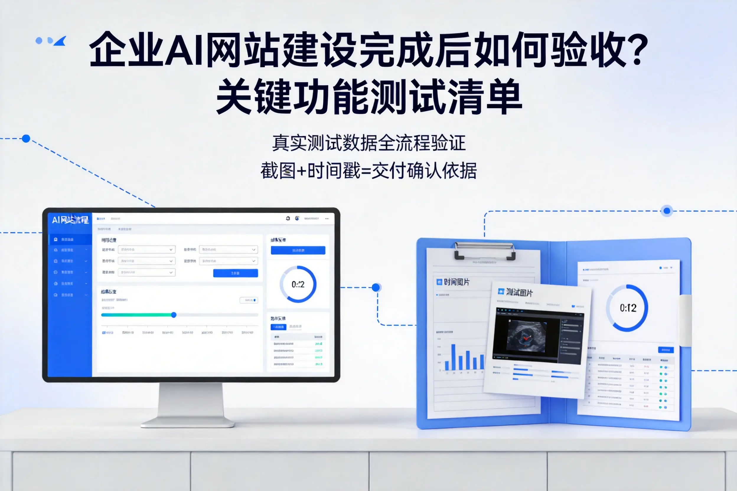 马鞍山企业AI网站建设完成后如何验收？关键功能测试清单