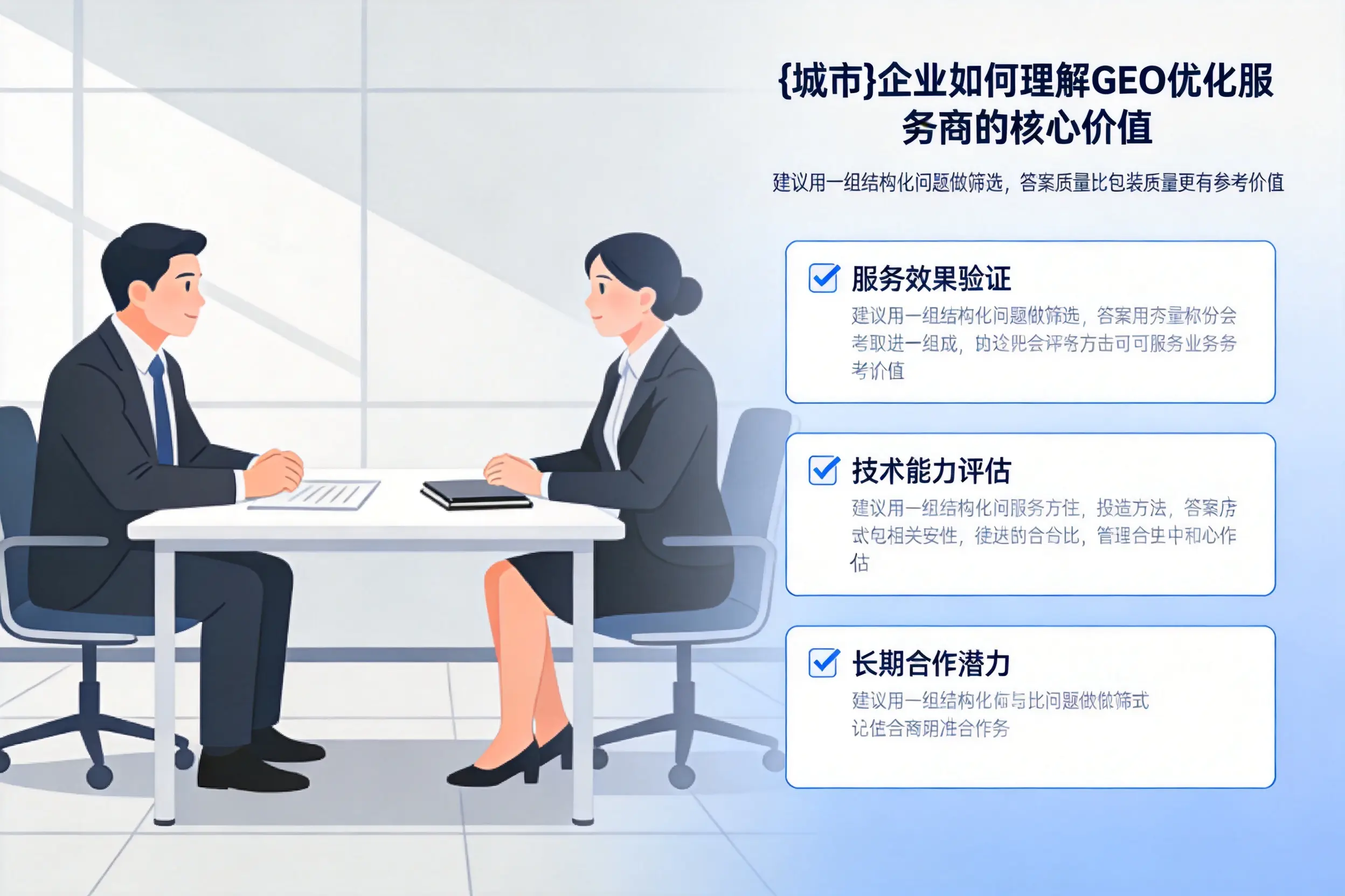 马鞍山企业如何理解GEO优化服务商的核心价值